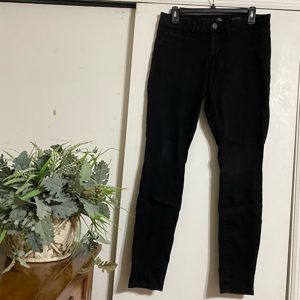 SO Black Jeggings Full-Length Denim